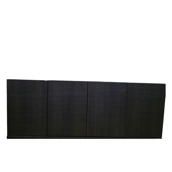 Dark Espresso 4 Tier Wall Cabinet (61.5" W)