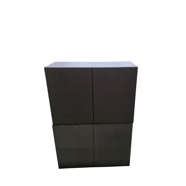 Modern Grey Storage Unit (39.5 L x 14 W x 56.5 H ")