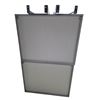 Image 3 : Large Grey Wall Cabinet (39.5 L x 14 W x 56.5 H ")