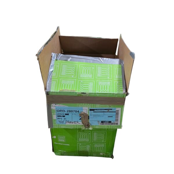 Group of Storage System and Garbage & Recycling Bins (Drawer Inserts)