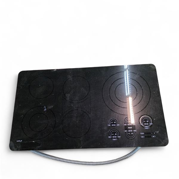 Wolf Electric Glass Cooktop 4 Burner