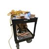 Image 2 : Heavy-Duty Utility Cart Loaded w/Misc. Tools