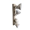 Image 2 : 4-Light Industrial Metal Wall Sconce
