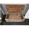 Image 2 : Vintage Style Wooden Storage Trunk