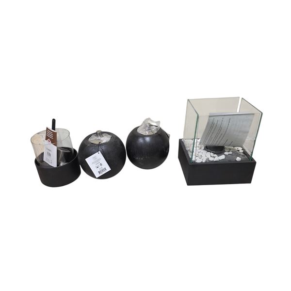 Set of Outdoor Oil Torch Burners