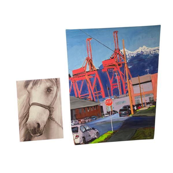 Group of 2 Paintings