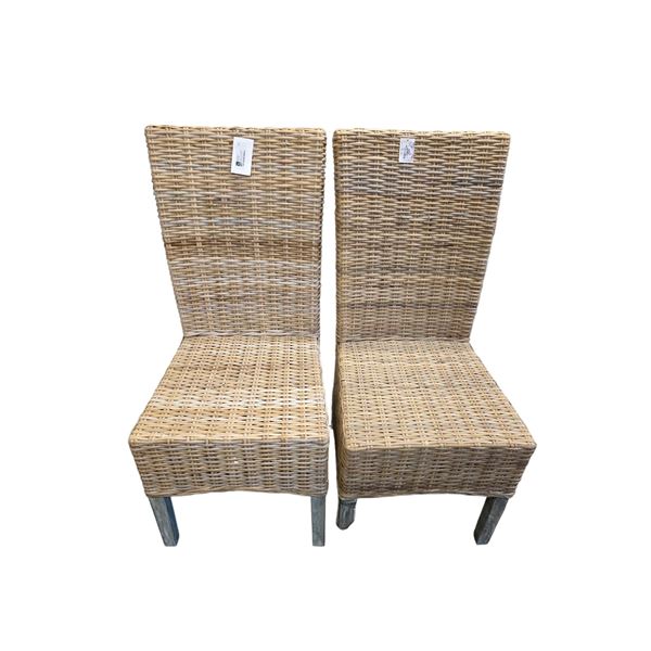 Group of 2 Algeria Chair, Rattan