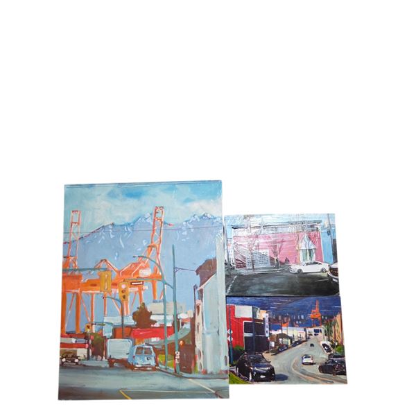 Group of 3 Paintings