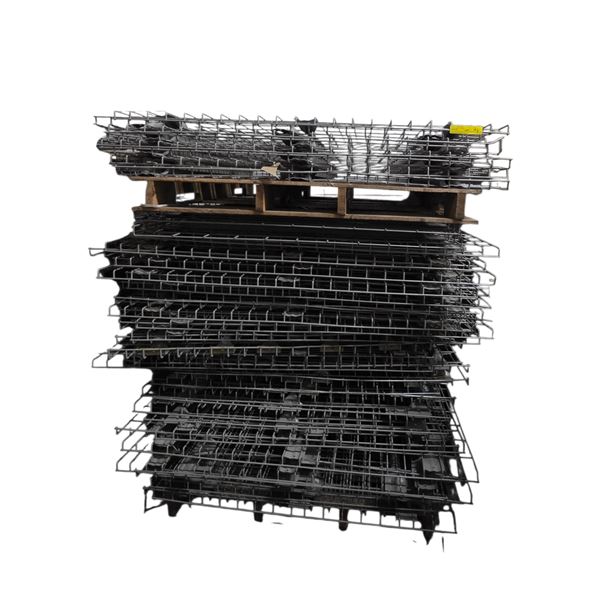 Bulk Lot of Industrial Wire Mesh Decking Panels Approx. 25+