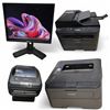 Image 1 : Group of 4 Printers & Monitor
