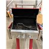 Image 3 : Red Kitchen Aid Grill with Propane tank