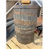Image 1 : Group of 3 wooden barrels