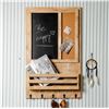 Image 1 : BNIB Wooden Wall Organizer