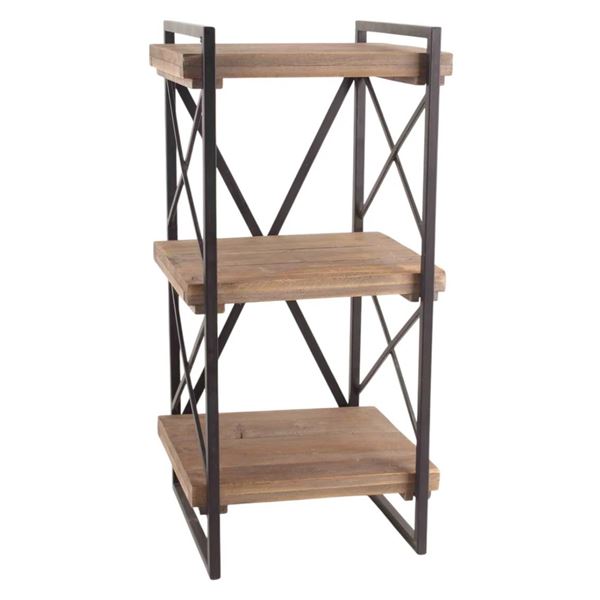 BNIB Trenton Standing Shelf Unit, 18.6x13x30 in - LW-208041