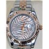 Image 1 : FULLY AUTOMATIC ROLEX DATEJUST 41 MM EVEROSE GOLD HIGH QUALITY REPLICA WATCH. WHITE DIAL WITH WHITE 