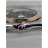 Image 4 : FULLY AUTOMATIC ROLEX DATE-JUST HIGH END REPLICA BLACK DIAL, EVEROSE GOLDEN BEZEL, WHITE INDEXES. ST