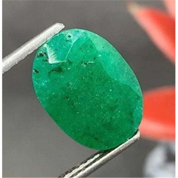 5.4 ct Authenticated Emerald gemstone ($10,800 Appraisal)