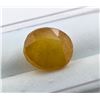 Image 2 : 5.97 ct Authenticated Yellow Sapphire gemstone ($8,150 Appraisal)