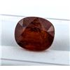 Image 1 : 8.44 ct Authenticated Red Garnet gemstone ($6,752 Appraisal)