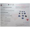 Image 3 : 3.32 ct Certified Ceylon Sapphire gemstone Parcel ($3,984 Appraisal)