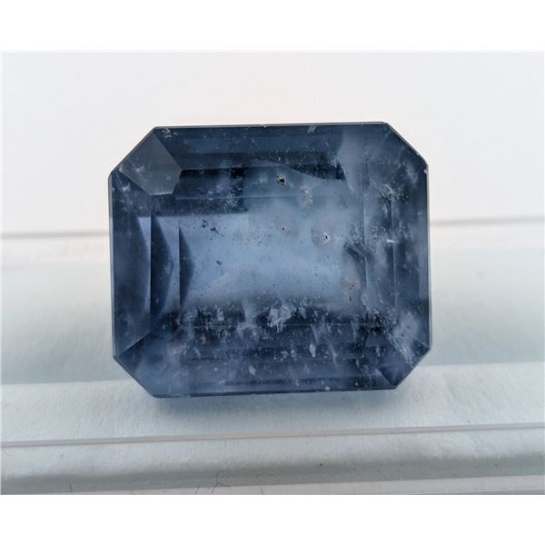 39.06 ct Certified Metallic Blue Fluorite gemstone ($9,765 Appraisal)