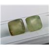 Image 1 : 12.37 ct Certified Grossular Garnet gemstone Pair ($16,081 Appraisal)
