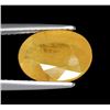 Image 2 : 3.8 ct Certified Yellow Sapphire gemstone ($4,560 Appraisal)