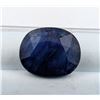 Image 1 : 13.67 ct Certified Midnight Sapphire gemstone ($20,505 Appraisal)