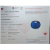 Image 3 : 13.67 ct Certified Midnight Sapphire gemstone ($20,505 Appraisal)
