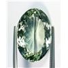 Image 2 : 25.97 ct Certified Green Prasiolite gemstone ($3,895 Appraisal)