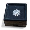 Image 1 : New 4.0ct Moissanite Lab Diamond, Round Cut - D - VVS1, Tests Positive with a Diamond Tester (More B