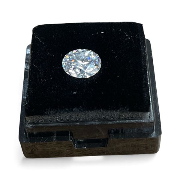 New 2.0 CT Moissanite Lab Diamond Round Brilliant Cut - D - VVS1, Tests Positive with a Diamond Test