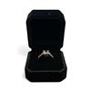 Image 1 : New 18K Gold Plated 1.5ct Simulated Diamond (CZ) Ring - Size 9 w/Case