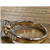 Image 4 : New 18K Gold Plated 1.5ct Simulated Diamond (CZ) Ring - Size 9 w/Case