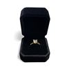 Image 1 : New 925S 1.25ct Princess Cut Simulated Diamond (CZ) Solitaire Ring - Size 7.0 Mounted in 925 Sterlin