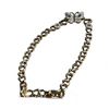 Image 3 : New 18K Gold Plated Heart Butterfly Simulated Diamond (CZ) Bracelet - Adjustable 6.75"-7.5" Long w/C