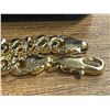 Image 3 : New 14K Gold Plated 7.5mm Cuban Link Necklace 18" Long w/Case