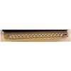 Image 2 : New 18K Gold Plated 14.0mm Iced Out Cuban Link Bracelet 8.0" Long w/Case