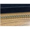 Image 3 : New 14K Gold Plated 7.5mm Cuban Link Bracelet 8" Long w/Case
