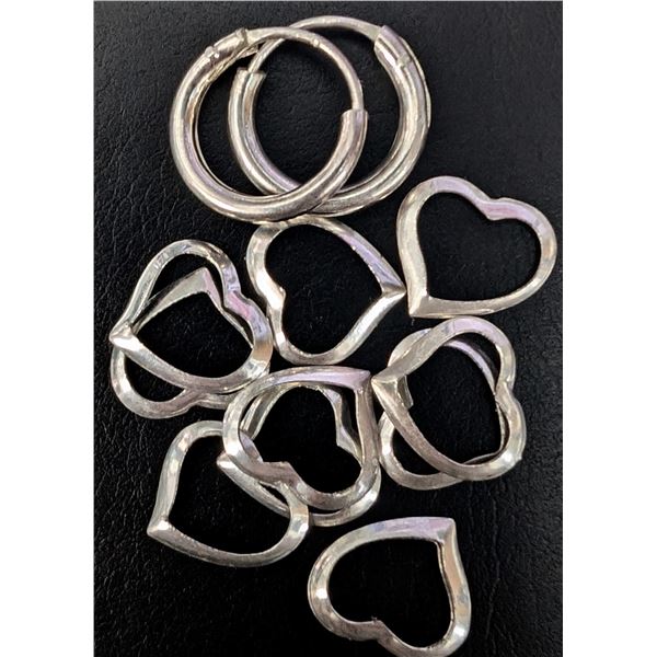 $50, SILVER PENDANT AND EARRING SET, retail value $50