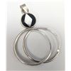 Image 1 : $60, SILVER PENDANT AND EARRING SET, retail value $60