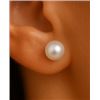 Image 1 : $60, SILVER PEARL EARRING, retail value $60