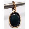Image 1 : 10KSAPPHIRE (1.7ct) PENDANT, retail value $400