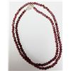 Image 3 : $300, SILVER(7.04g), GARNET NECKLACE 16", retail value $300