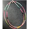 Image 2 : $360, SILVER(2.93g), TOUMALINE NECKLACE 16", retail value $360