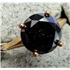 Image 3 : $2800, 10K(2g), BALCK DIAMOND (2.3ct)RING, size 5.5, appraised/retail value $2800, ring resizeable f