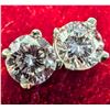Image 1 : $1105, 14K(0.47g), LAB DIAMOND (0.5ct)EARRING, appraised/retail value $1105