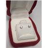 Image 5 : $1105, 14K(0.47g), LAB DIAMOND (0.5ct)EARRING, appraised/retail value $1105