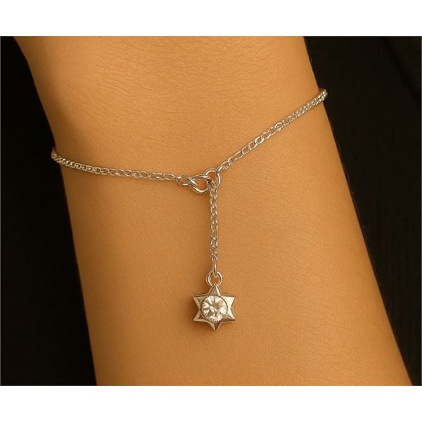 $40, SILVERCZ BRACELET 8", appraised/retail value $40