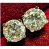 Image 2 : $5540, 14K(0.88g), NATURAL DIAMOND (1.46ct)EARRING, appraised/retail value $5540